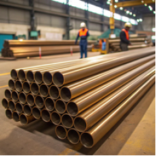 Бронзовая круглая труба 45x10 мм Бр03Ц7С5Н1 ГОСТ 24301-93