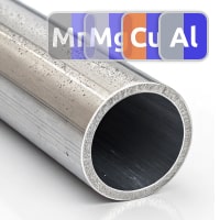 Дюралевая круглая труба 40x2 мм Д1 ГОСТ 23697-79