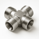 Стальная резьбовая крестовина