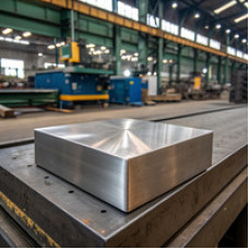 Квадратная нержавеющая поковка 230x230 мм 03Х12Н10МТР ТУ 14-1-1530-75