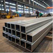 Нержавеющая квадратная труба 25x25x3 мм AISI 304 EN 10210:2006 шлифованная теплодеформированная